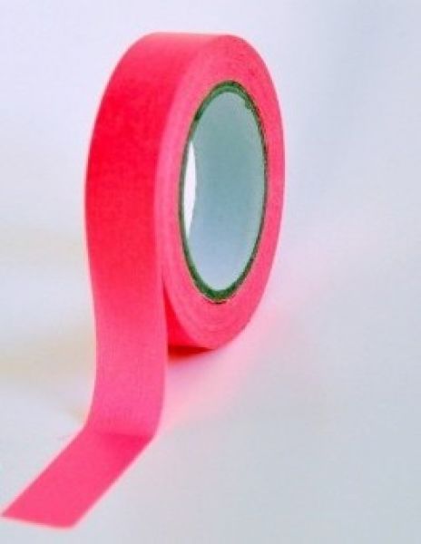 Banda Adeziva Decor Washi Tape Roz Neon - creativemania | Furnituri