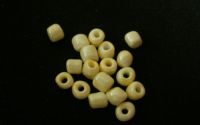 50 gr Margele nisip 4 mm galben pai lucios