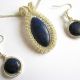 set cu lapis lazuli 