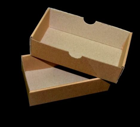 Cutie cu capac carton natur 150 x 80 x 50 mm