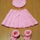 Costumas bebe roz