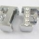 Charm litera F 10x10x4mm