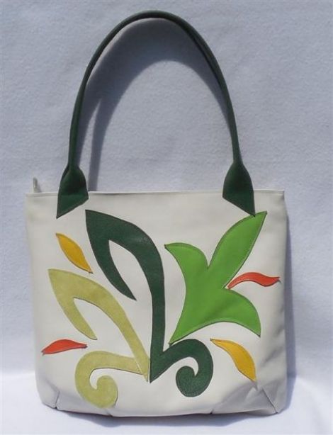 poseta de piele Flower Dream