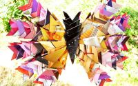 Fluture Origami - pentru concurs "Fluturi"